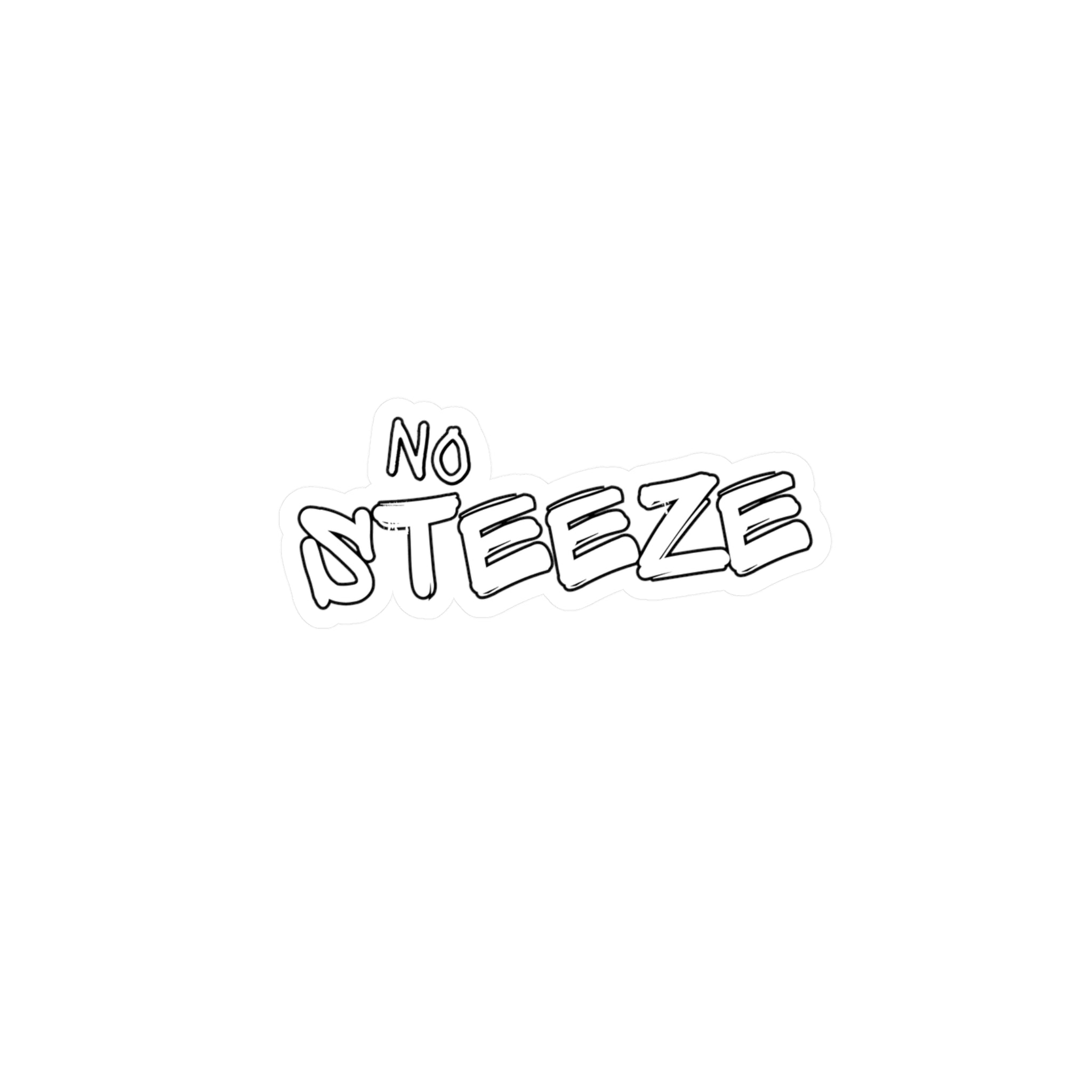 G2G "No Steeze" Sticker